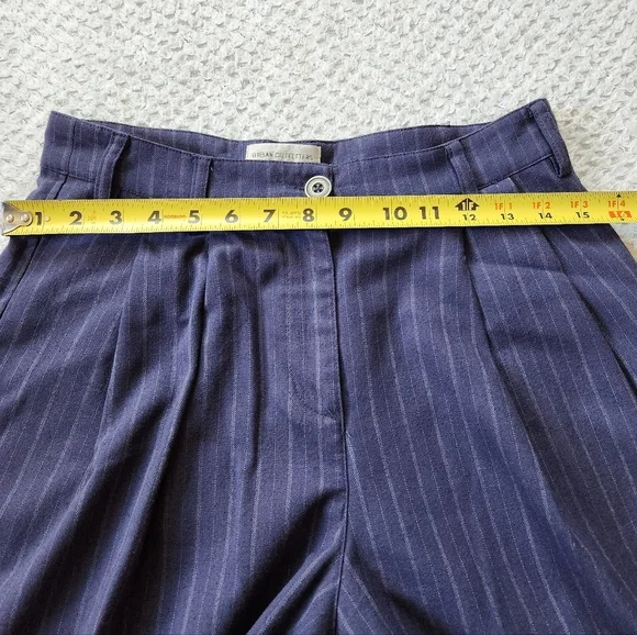 Urban Outfitters Charlotte High Rise Pinstripe Pants Sz 0 - Picture 6 of 8